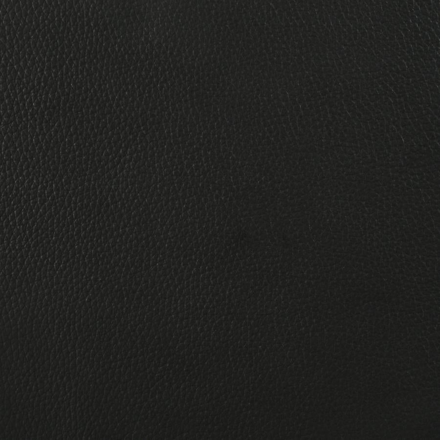 Medley Genuine Leather Eastern King Platform Bed Black