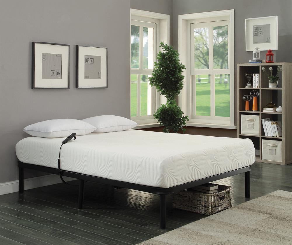 Stanhope Black Adjustable Full Bed Base - ATL FURNITURE