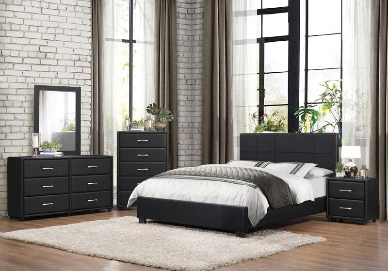 Homelegance - Lorenzi 6 Piece Queen Bedroom Set - 2220-1-6Set - ATL FURNITURE