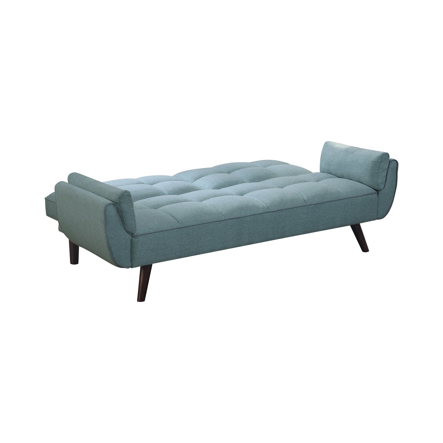 Caufield Upholstered Convertible Sofa Bed Turquoise Blue