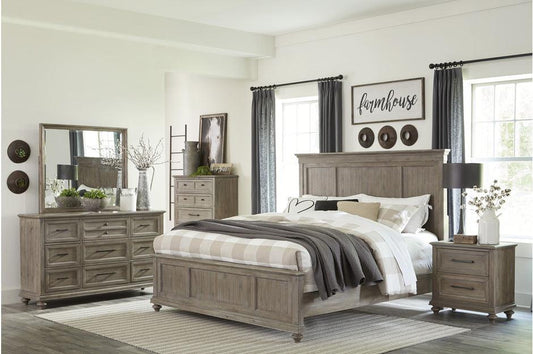 Homelegance - Cardano 5 Piece Queen Bedroom Set In Light Brown - 1689Br-1-5Set - ATL FURNITURE