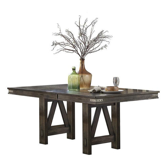 Homelegance - Mattawa Dining Table In Brown - 5518-78* - ATL FURNITURE