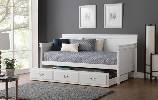 Bailee White Daybed (Twin Size) - ATL FURNITURE