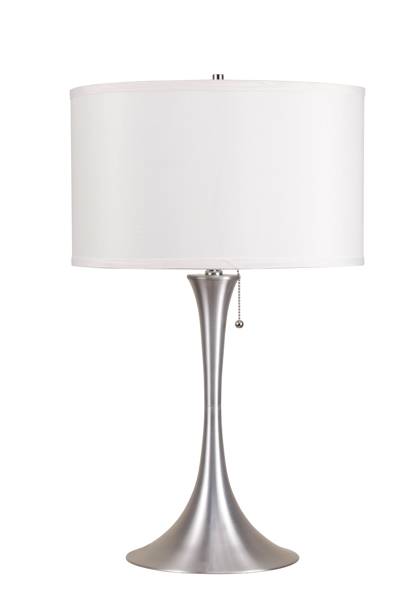 Cody Brushed Silver Table Lamp - ATL FURNITURE