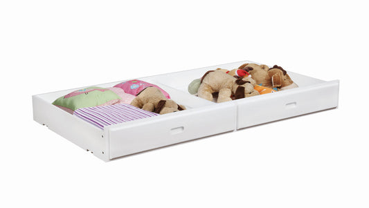 Chapman Wood Storage Trundle White