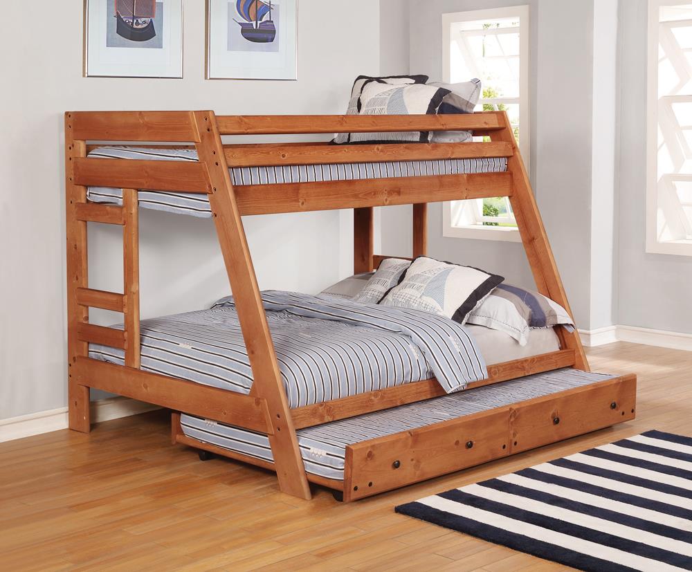 Wrangle Hill Trundle with Bunkie Mattress - ATL FURNITURE