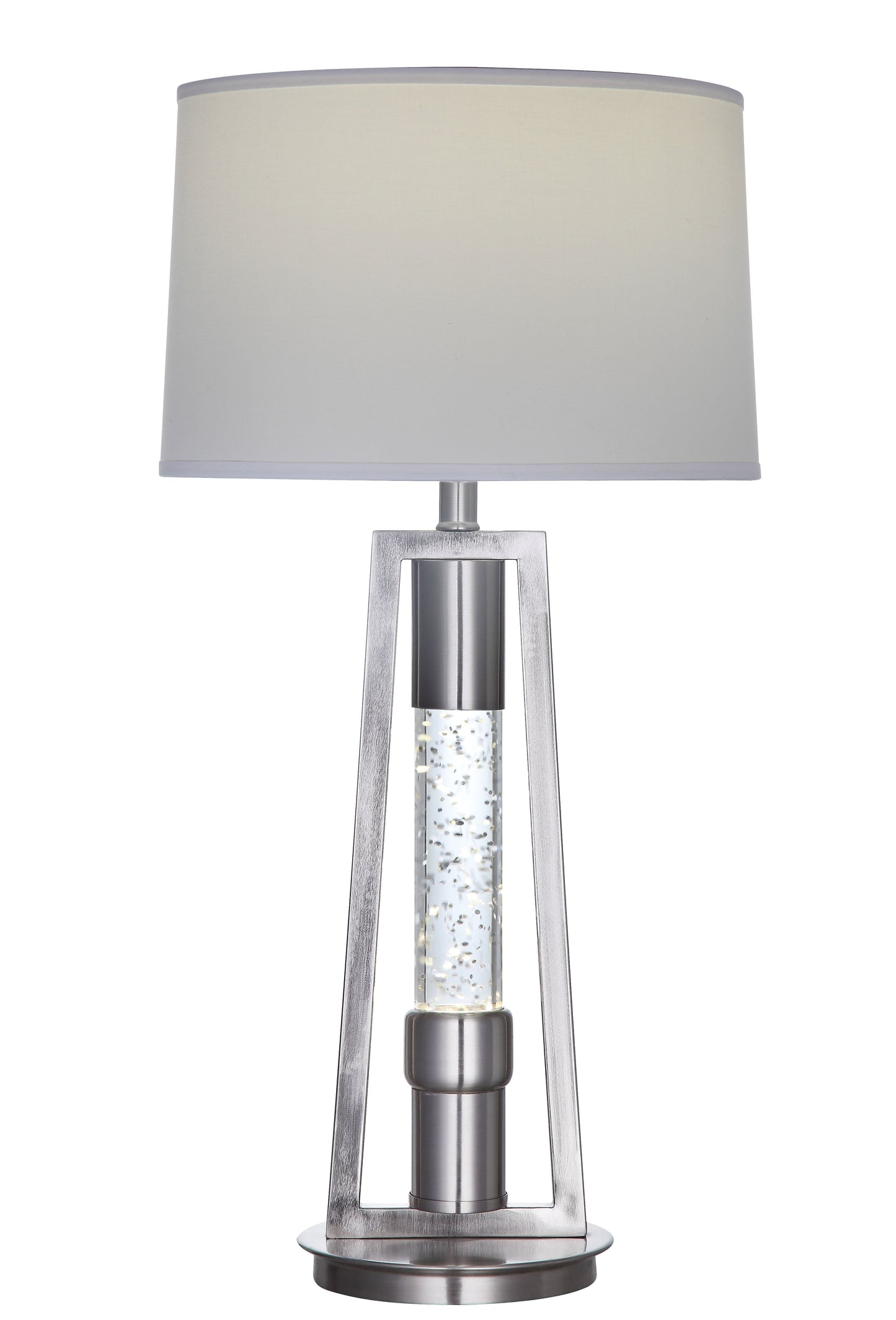 Ovesen Brushed Nickel Table Lamp - ATL FURNITURE