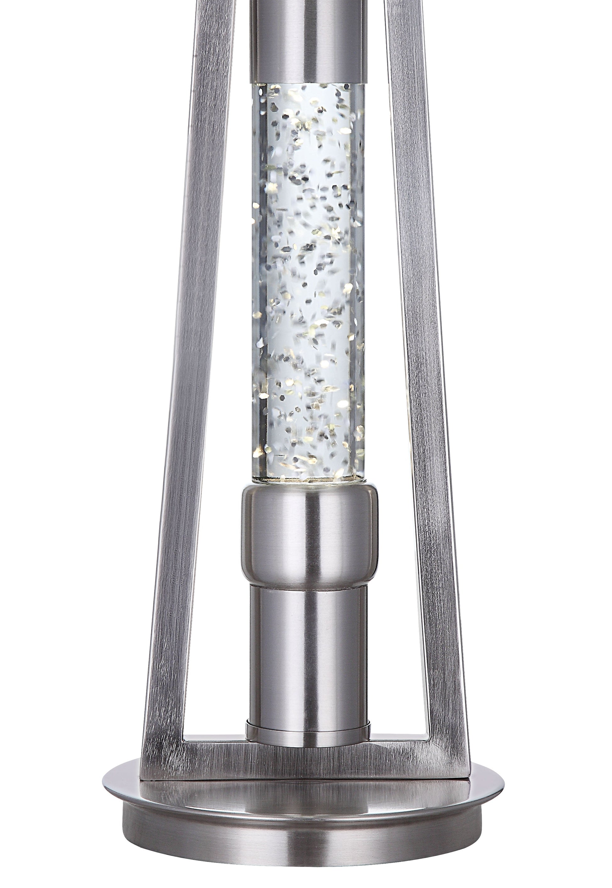 Ovesen Brushed Nickel Floor Lamp - ATL FURNITURE