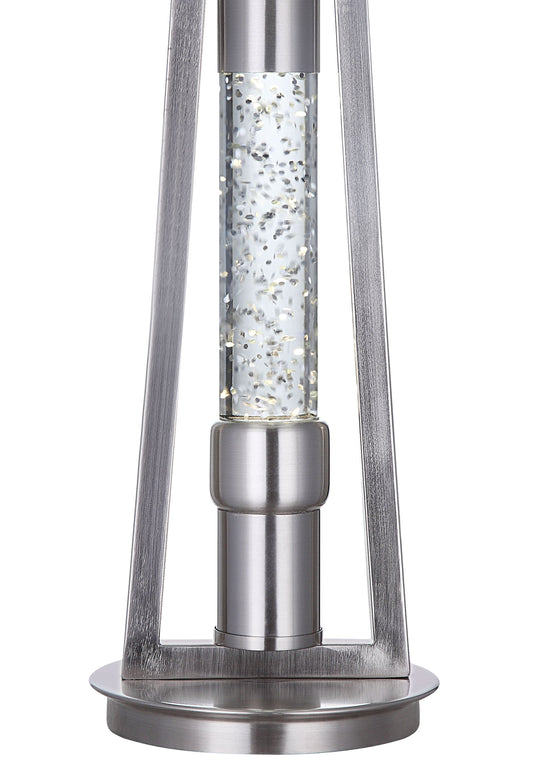 Ovesen Brushed Nickel Floor Lamp - ATL FURNITURE