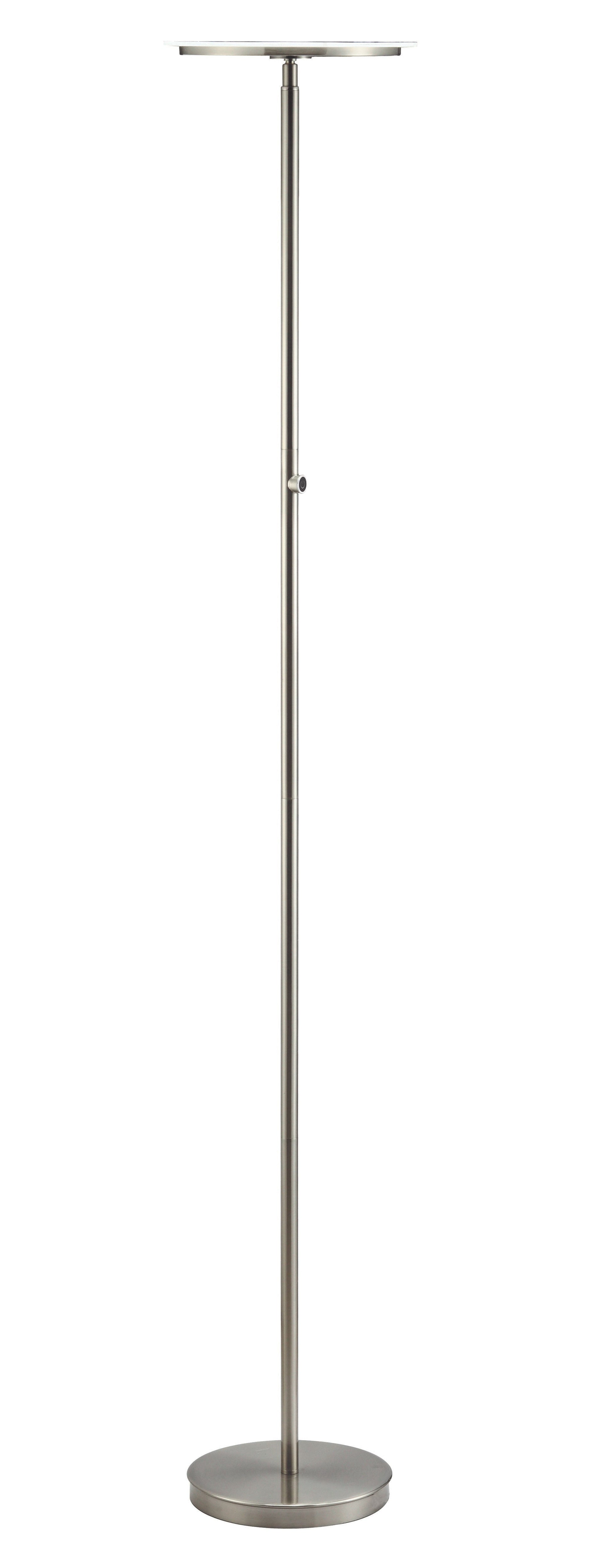 Massey Brushed Nickel Floor Lamp - ATL FURNITURE