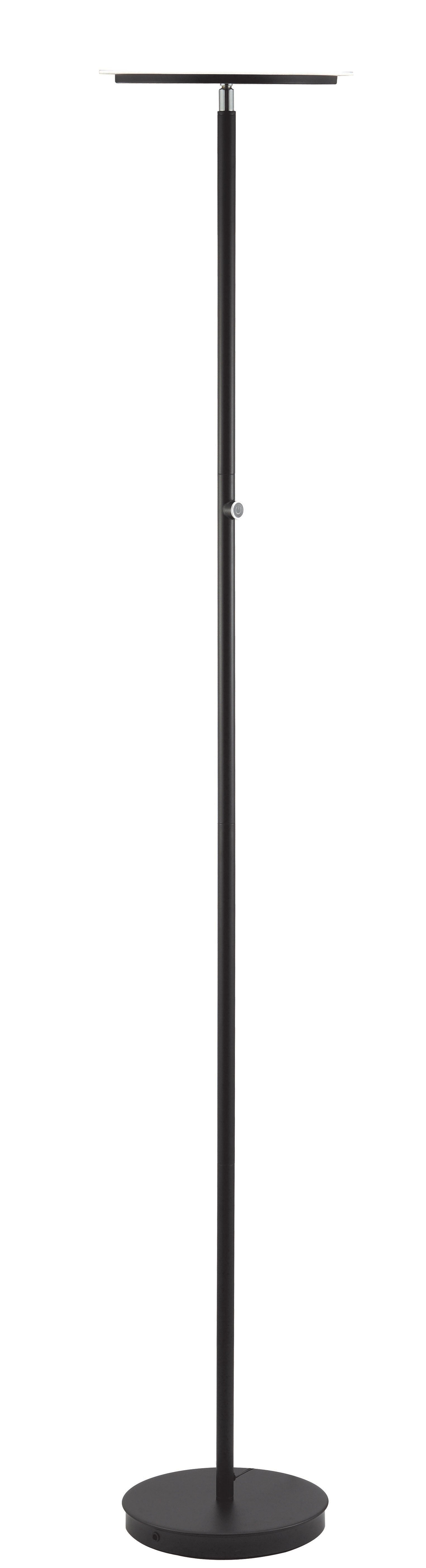 Massey Black Floor Lamp - ATL FURNITURE