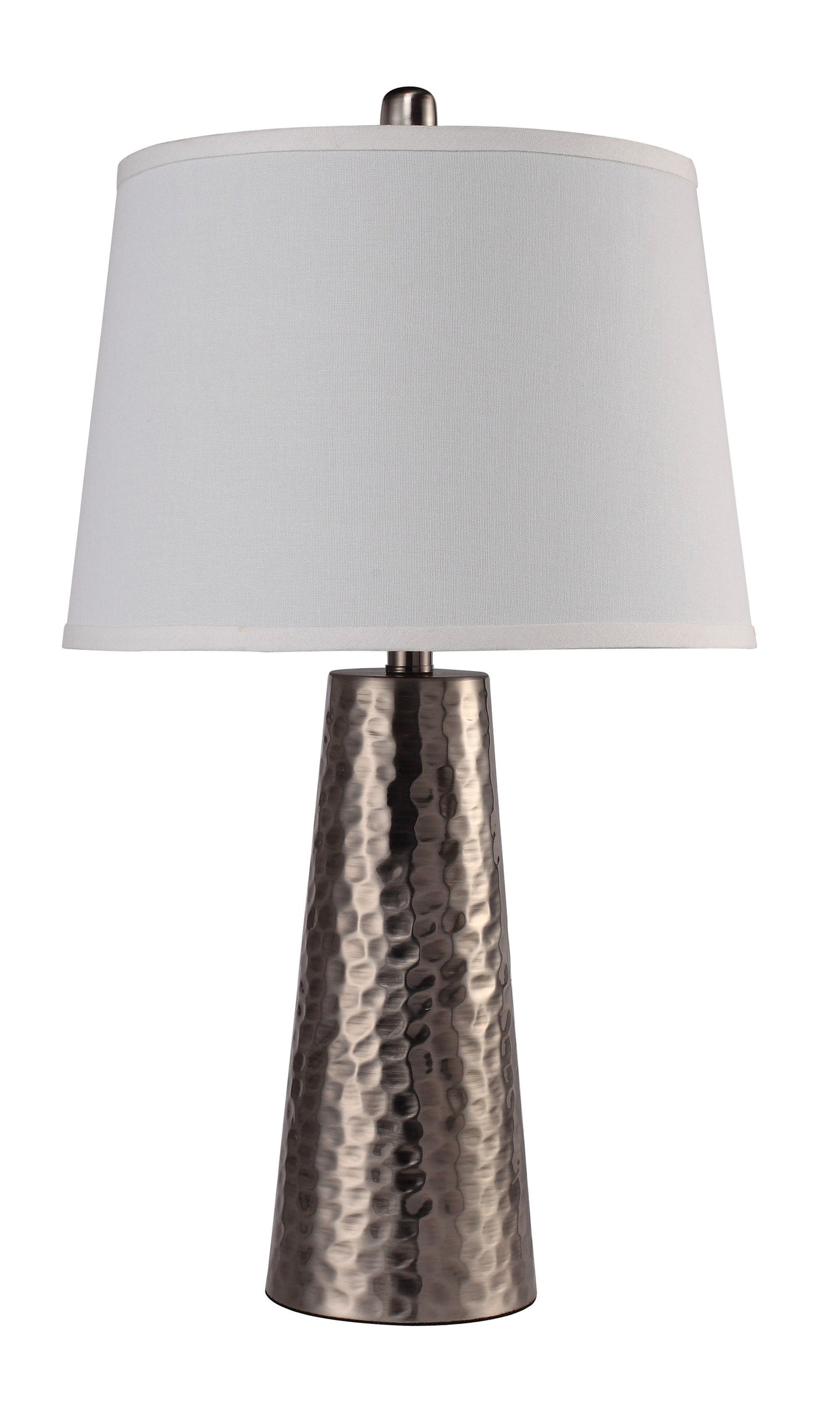 Piapot White & Antique Brass Table Lamp - ATL FURNITURE