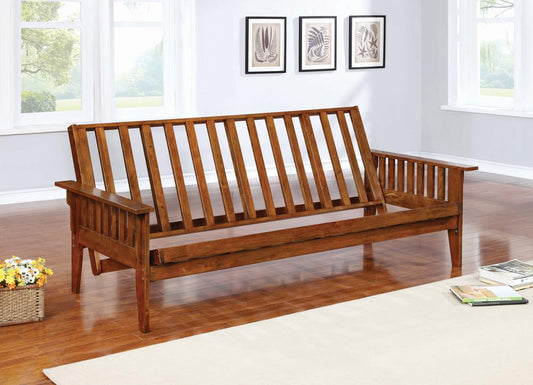 Traditional Dirty Oak Futon Frame - ATL FURNITURE