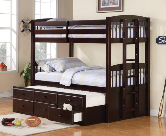 Kensington Cappuccino Bunk Bed - ATL FURNITURE