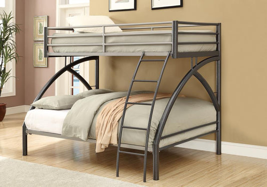 G460079 Twin-over-Full Metal Bunk Bed - ATL FURNITURE