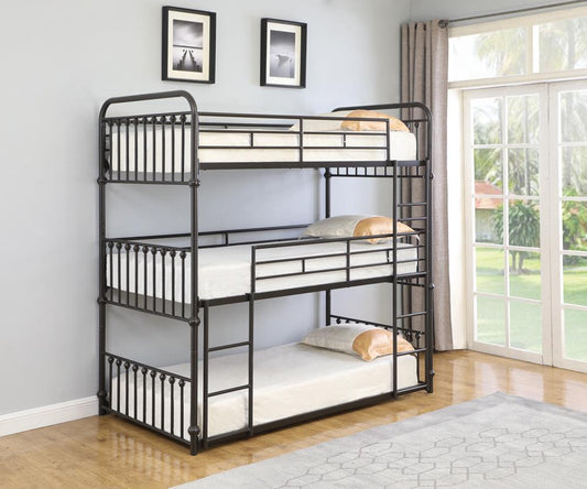 G460220 T / T / T Triple Bunk Bed - ATL FURNITURE