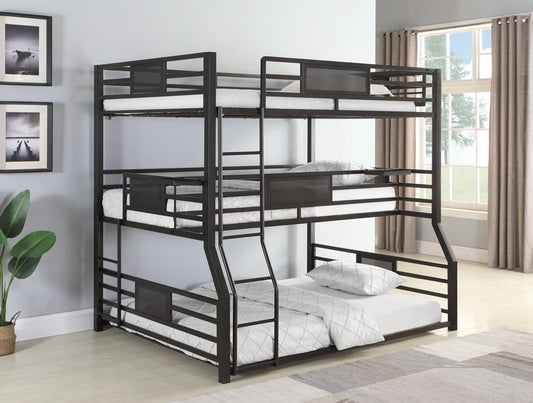 G460561 F / Txl / Q Triple Bunk Bed - ATL FURNITURE