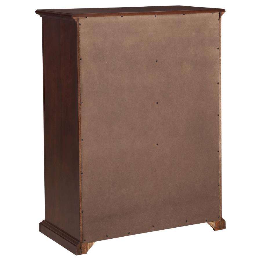 Sumerlin 6-Drawer Bedroom Chest Of Drawers Cappuccino