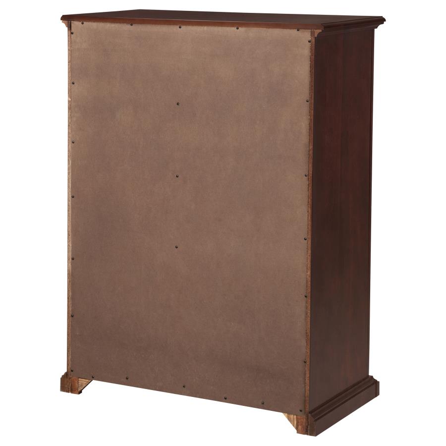 Sumerlin 6-Drawer Bedroom Chest Of Drawers Cappuccino