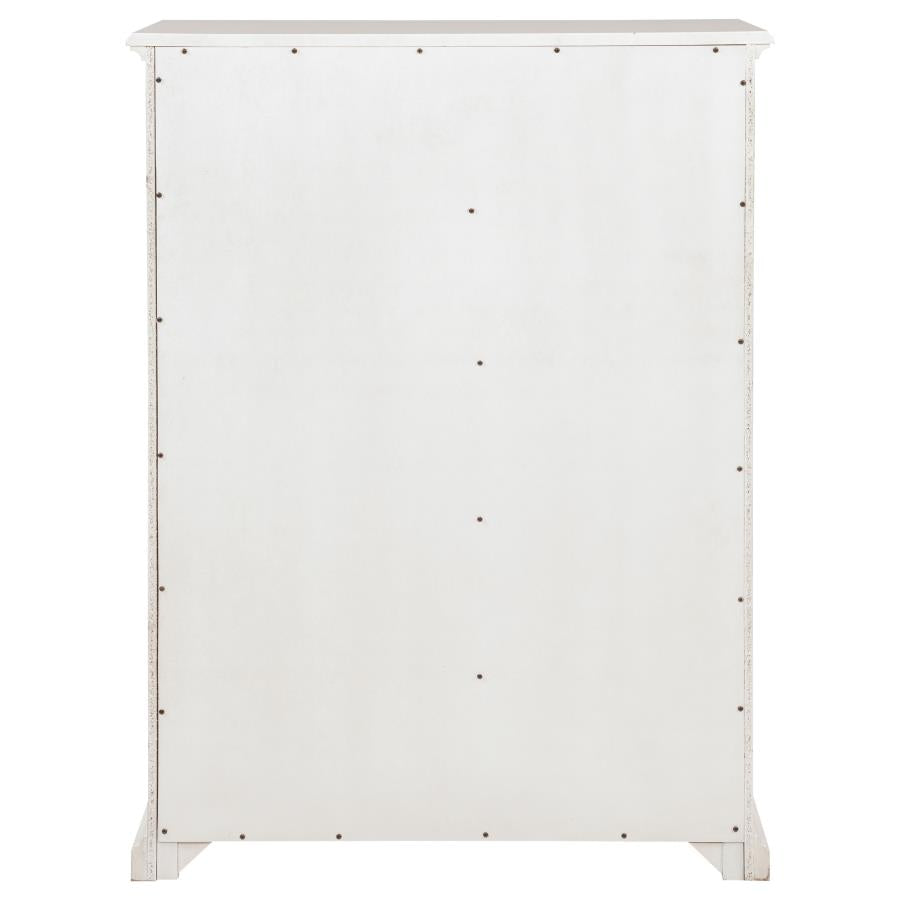 Sumerlin 6-Drawer Bedroom Chest Of Drawers White