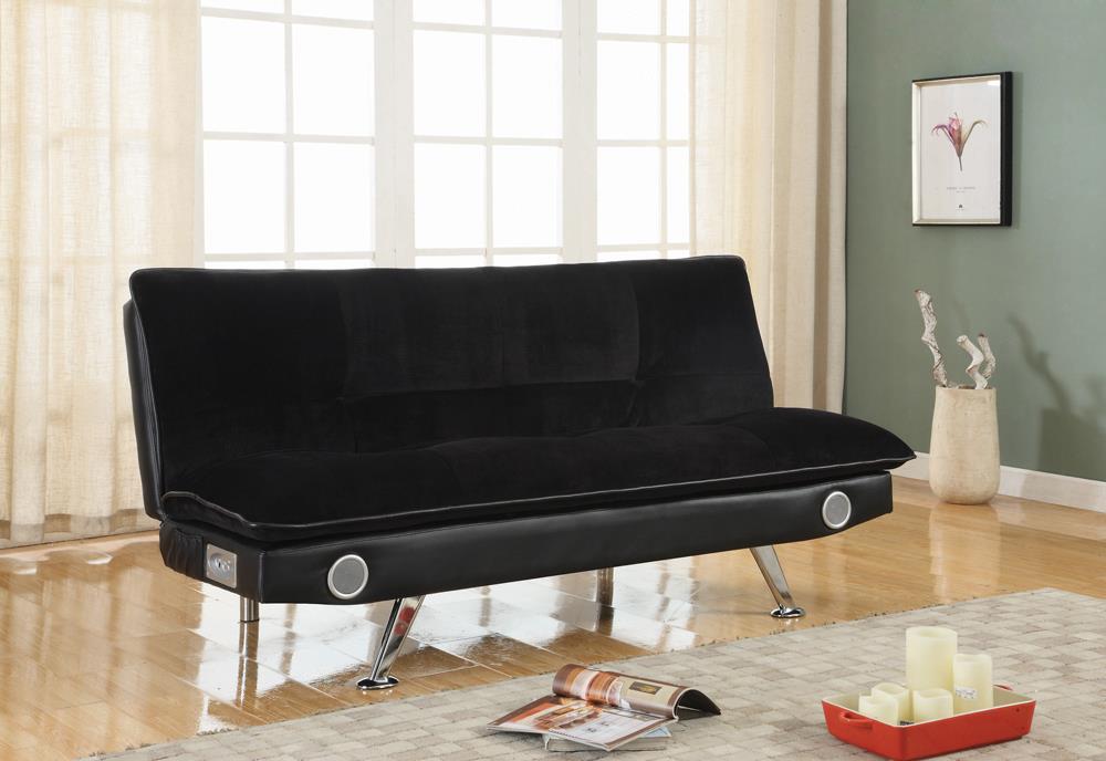 G500187 Casual Black Sofa Bed - ATL FURNITURE