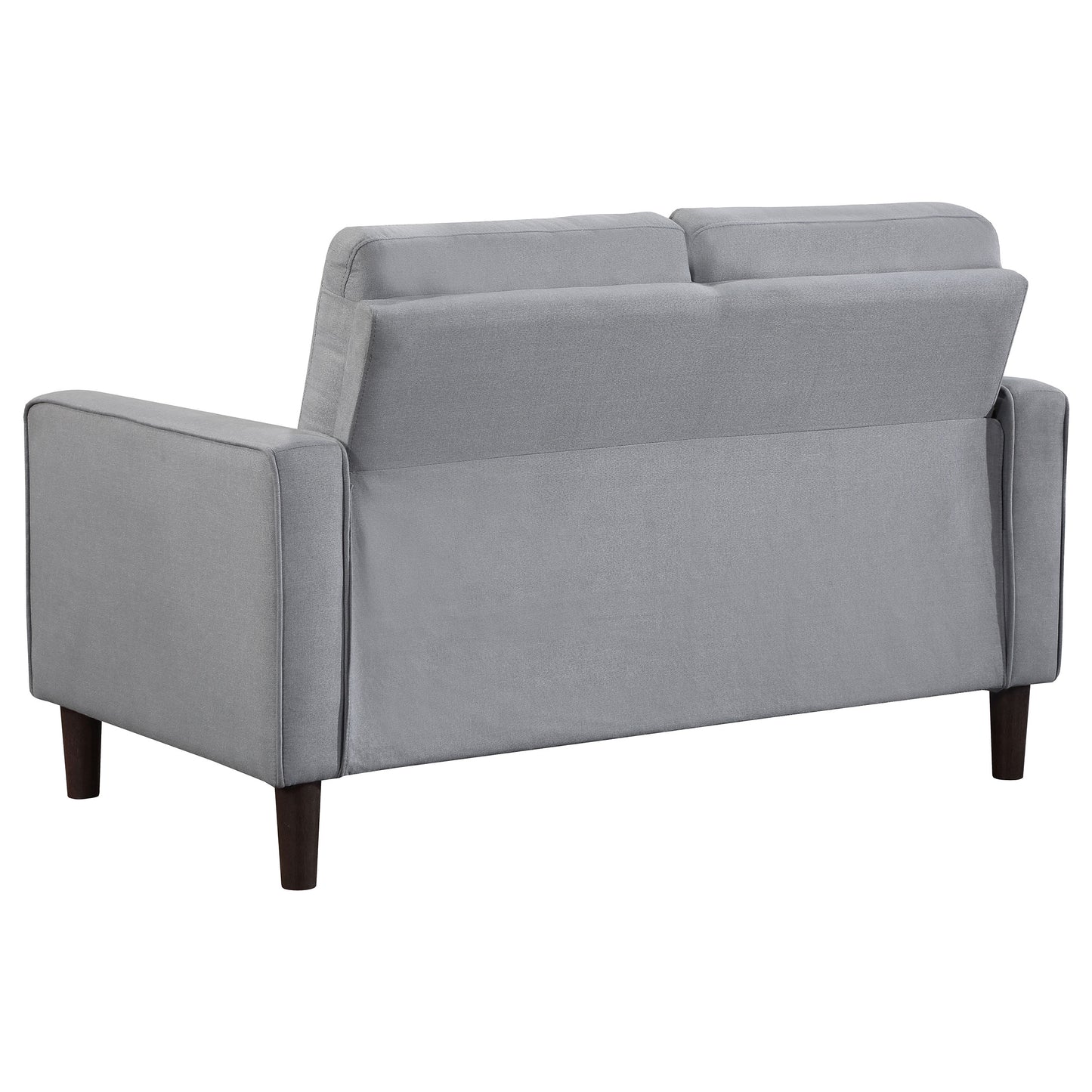 Bowen Upholstered Track Arm Tufted Sofa Grey