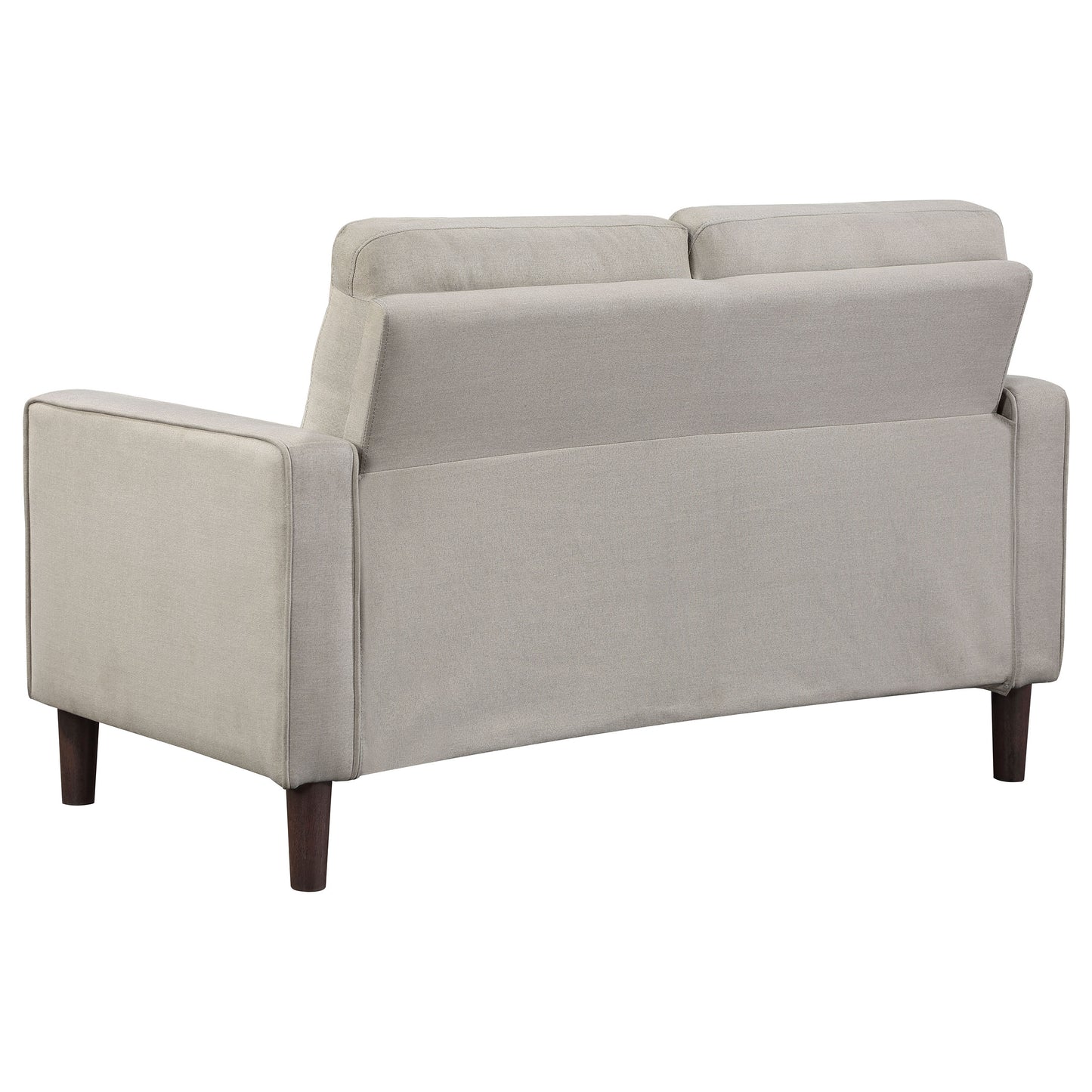 Bowen Upholstered Track Arm Tufted Sofa Beige