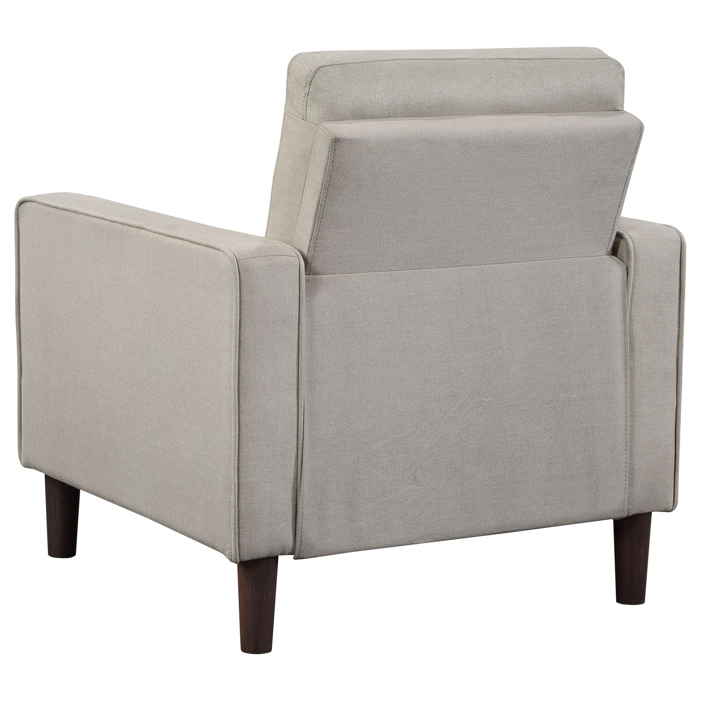 Bowen Upholstered Track Arm Tufted Sofa Beige