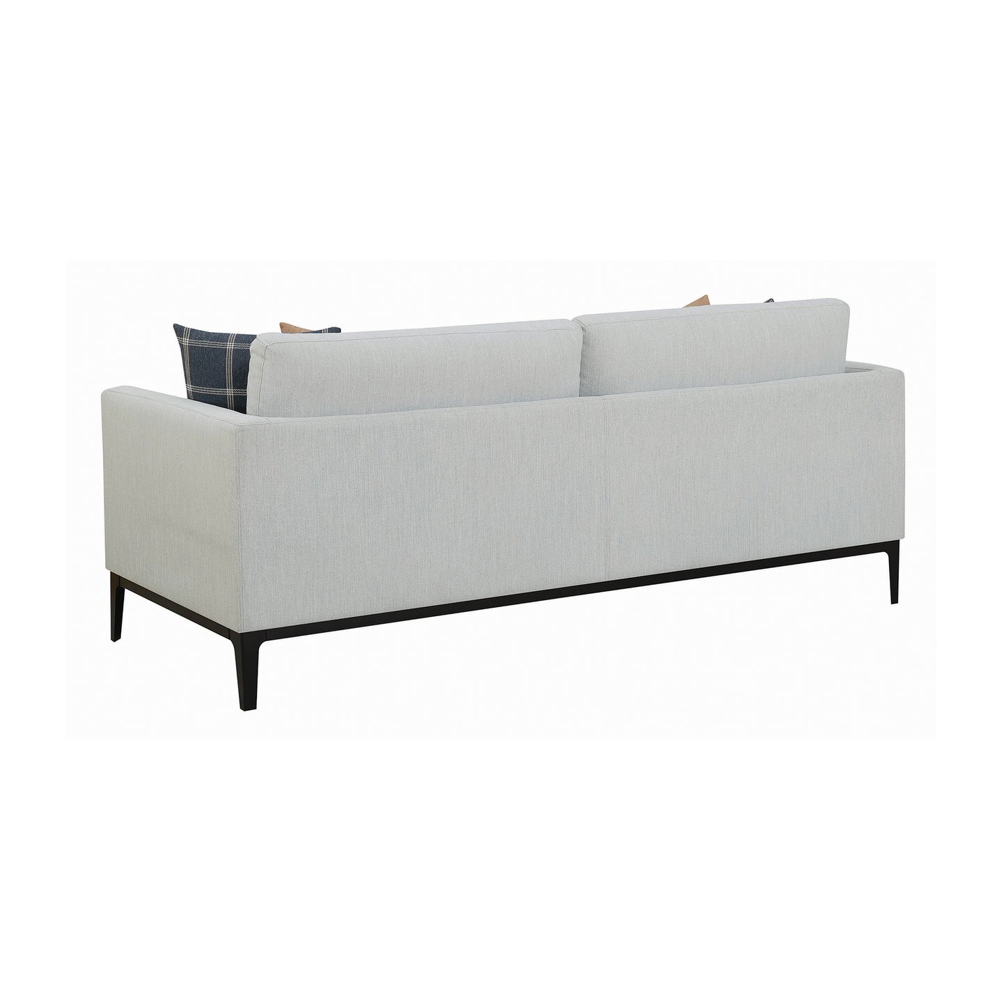 Apperson Upholstered Track Arm Sofa Light Grey