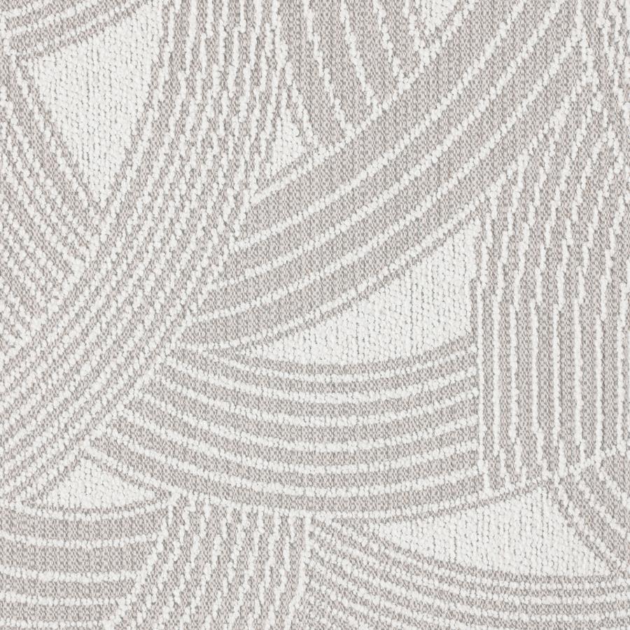 Jeanette 84-Inch Fabric Upholstered Round Arm Sofa Beige