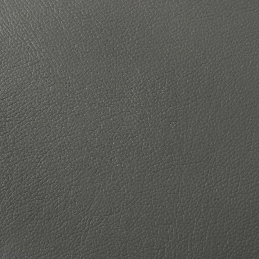 Buxton Top Grain Leather Upholstered Sofa Graphite