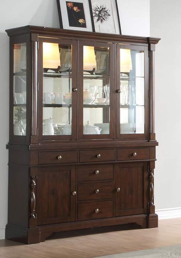 Homelegance - Yates Buffet & Hutch - 5167-50 - ATL FURNITURE