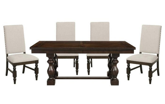 Homelegance - Yates 5 Piece Dining Room Set - 5167-96-5Fs - ATL FURNITURE