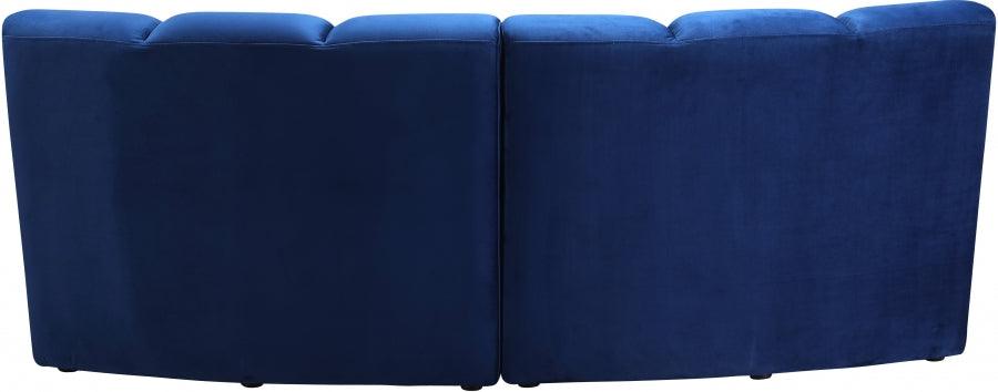 Infinity Modular Sofa In Navy 2Pc - ATL FURNITURE