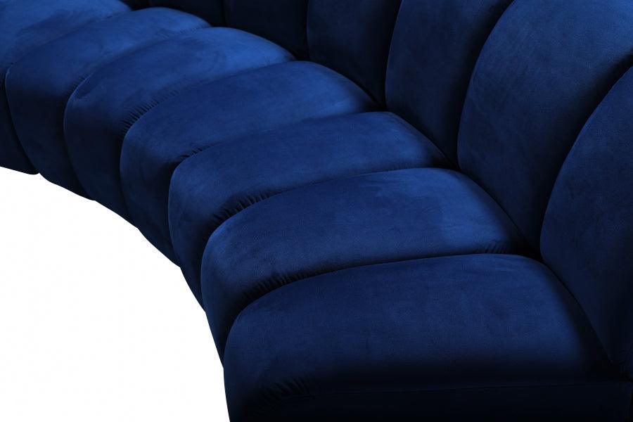 Infinity Modular Sofa In Navy 2Pc - ATL FURNITURE