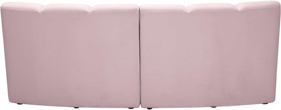 Infinity Modular Sofa In Pink 2Pc - ATL FURNITURE