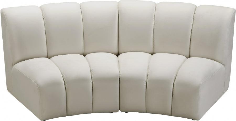 Infinity Modular Sofa In Cream 2Pc - ATL FURNITURE