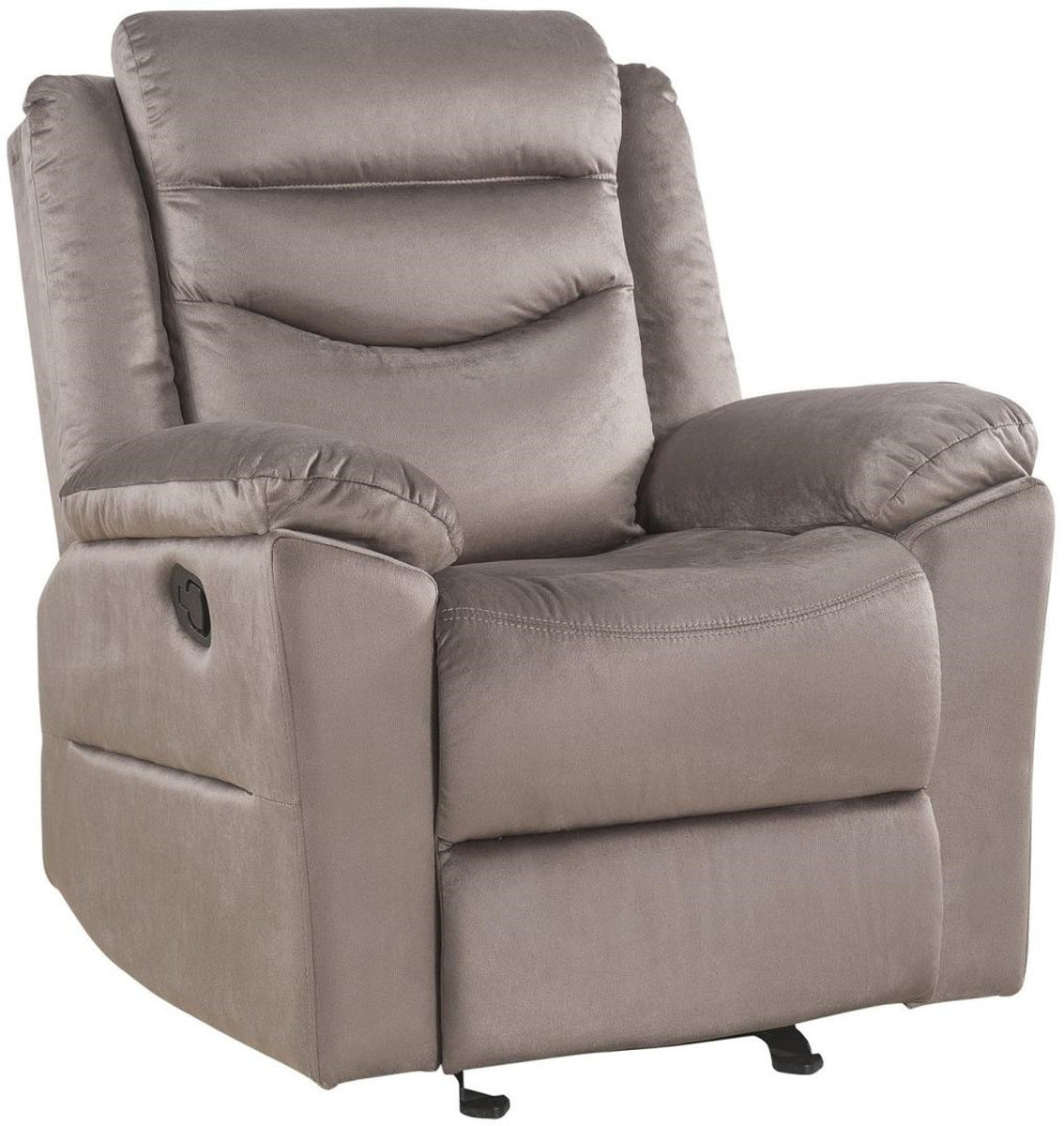 Acme Furniture Fiacre Glider Recliner in Brown 53667 - ATL FURNITURE