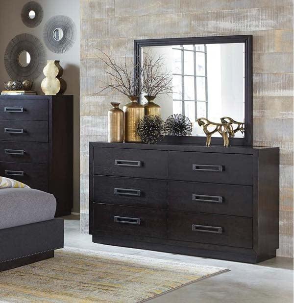 Homelegance - Larchmont Charcoal Dresser And Mirror Set - 5424-5-6 - ATL FURNITURE