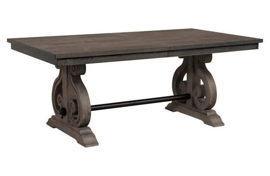 Homelegance - Toulon Trestle Dining Table - 5438-96 - ATL FURNITURE