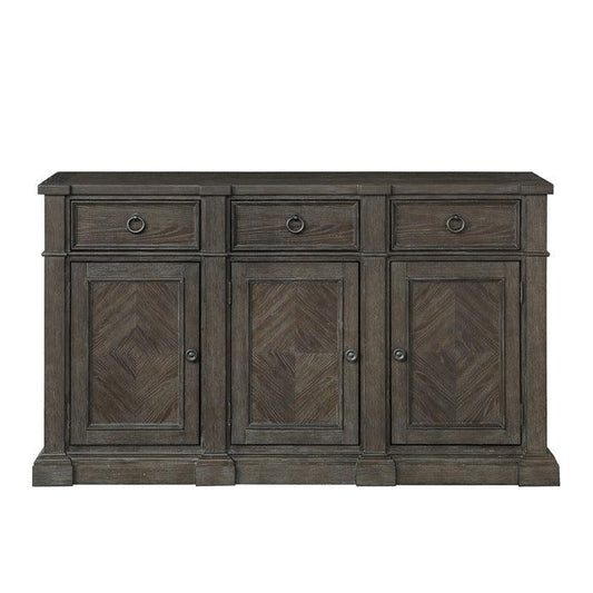 Homelegance - Sarasota Server With 3 Drawers And 3 Doors In Driftwood Brown - 5441-40N - ATL FURNITURE