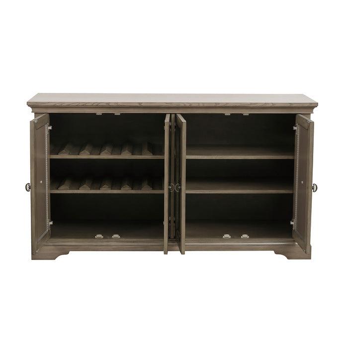 Homelegance - Vermillion Server With Mirrored Door - 5442-40 - ATL FURNITURE