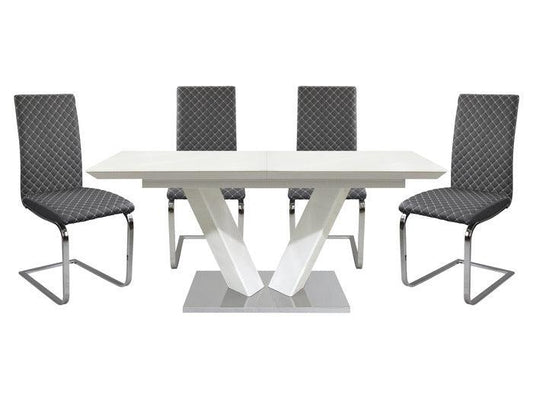 Homelegance - Yannis 5 Piece Dining Table Set - 5503-5 - ATL FURNITURE