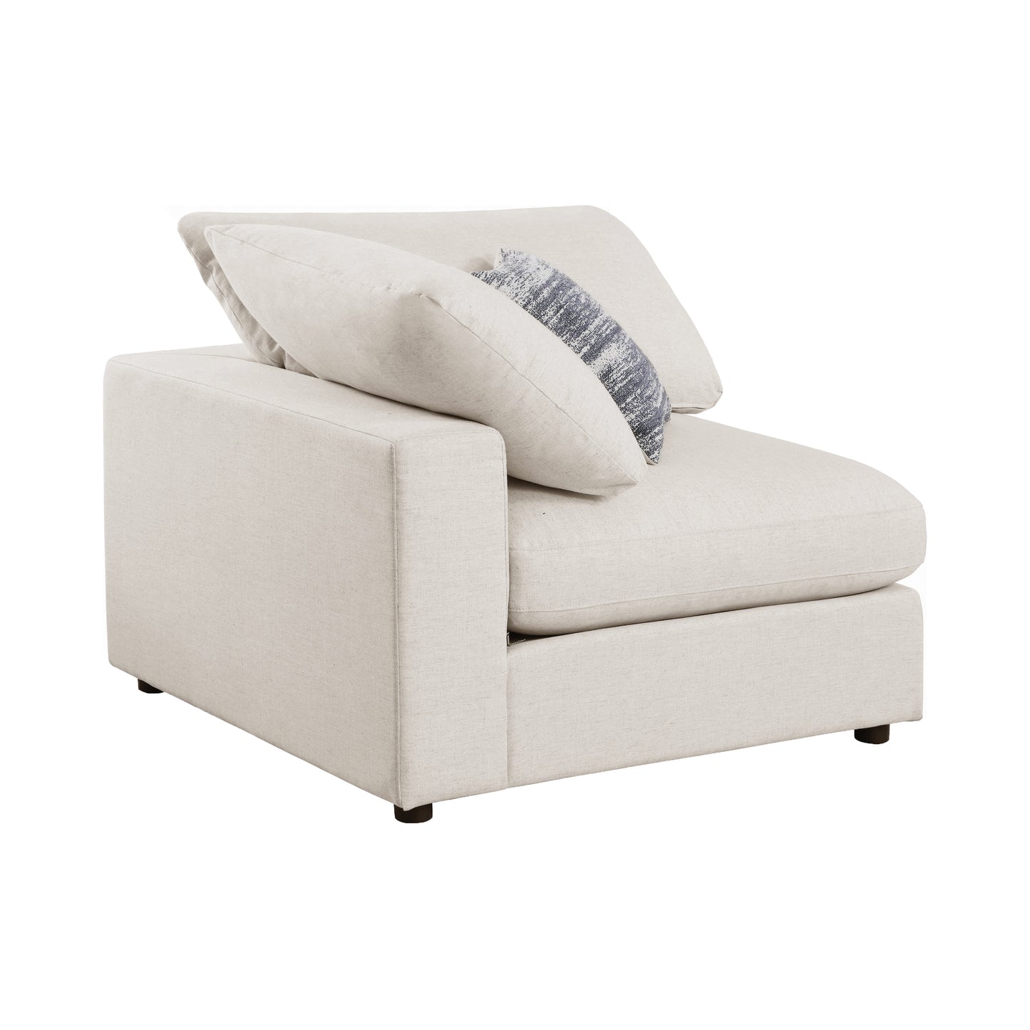 Serene 4-piece Upholstered Modular Sectional Beige