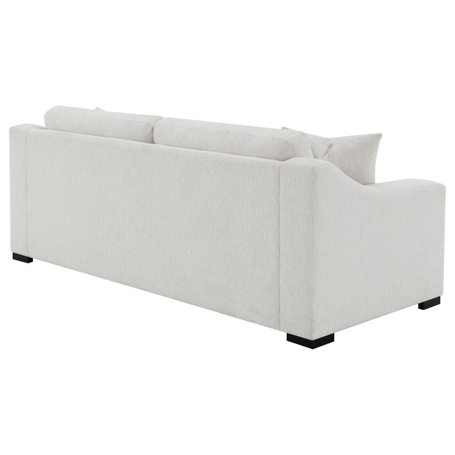 Ashlyn 2-Piece Upholstered Track Arm Sofa Set Sand