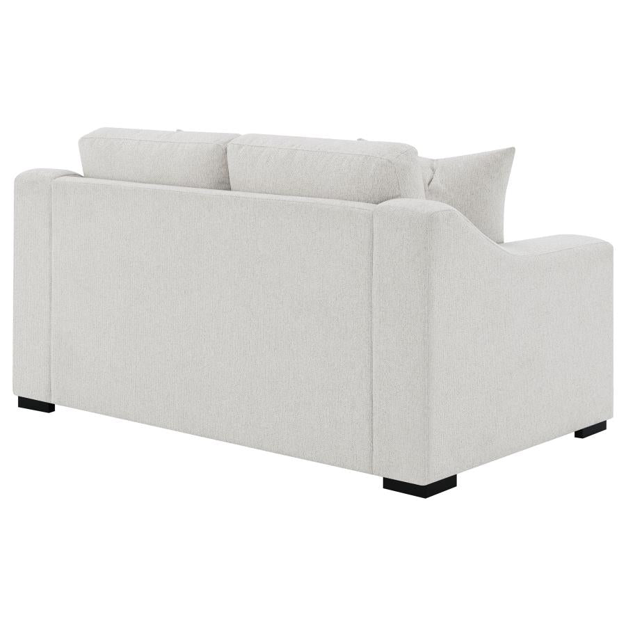 Ashlyn 3-Piece Upholstered Track Arm Sofa Set Sand
