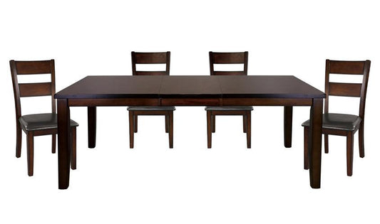 Homelegance - Mantello 5 Piece Dining Room Set - 5547-78-5Set - ATL FURNITURE