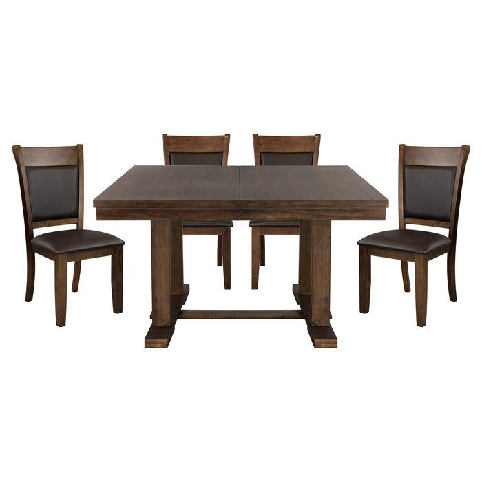 Homelegance - Wieland 5 Piece Dining Table Set - 5614-72-5Set - ATL FURNITURE