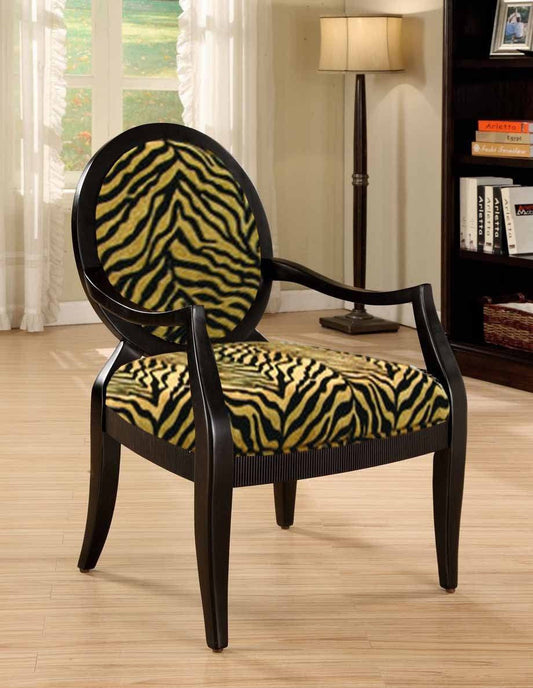 Tiger Print Accent Chair - ATL FURNITURE