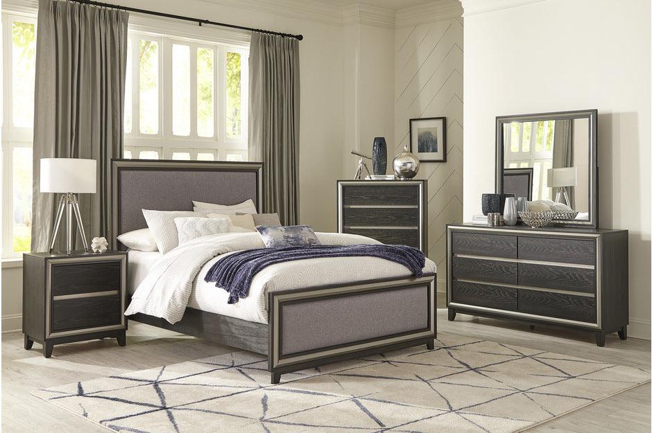 Homelegance - Grant 5 Piece Eastern King Bedroom Set In Gray - 1536K-1Ek-5Set - ATL FURNITURE